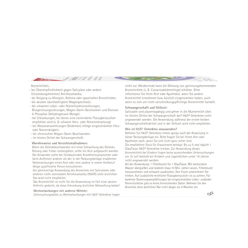 H&S Gelenktee (ehm. Rheuma-tee)