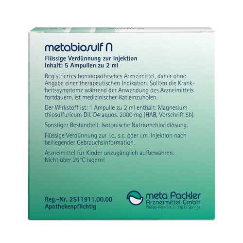 metabiosulf N Injektionslösung