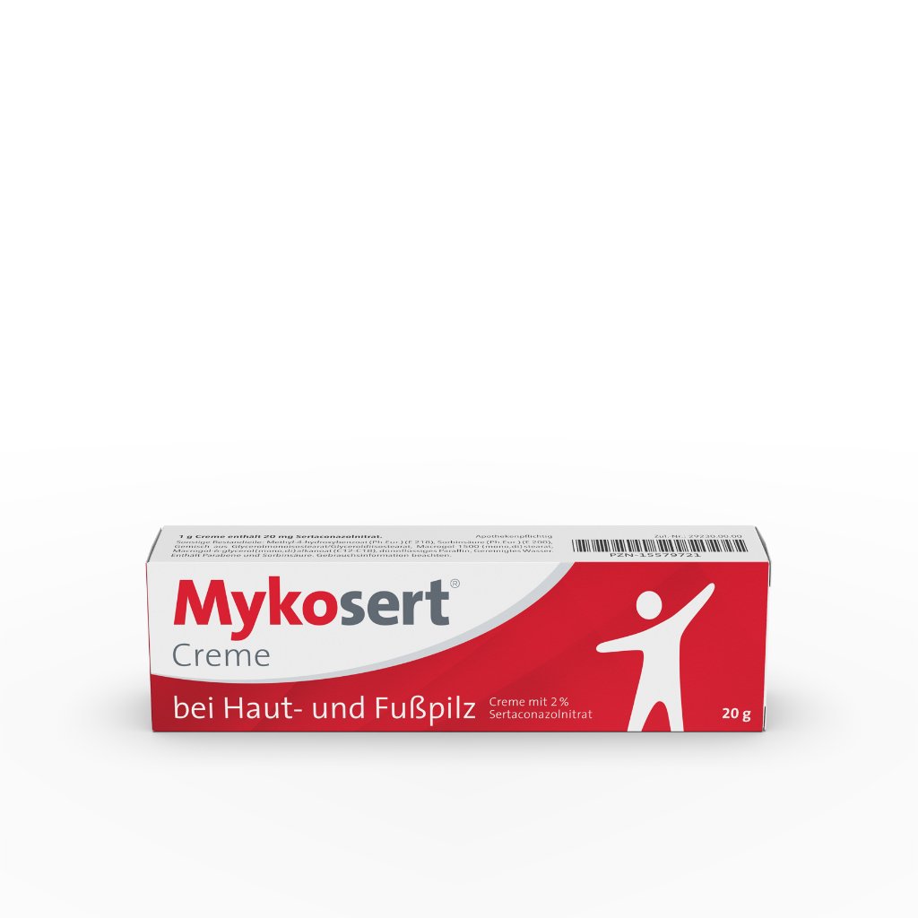 MYKOSERT Creme bei Haut- und Fußpilz