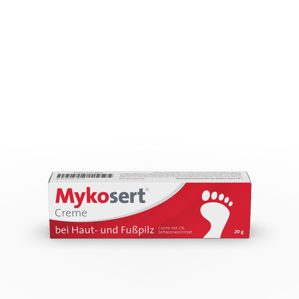MYKOSERT Creme bei Haut- und Fußpilz