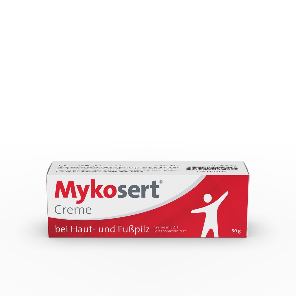 MYKOSERT Creme bei Haut- und Fußpilz