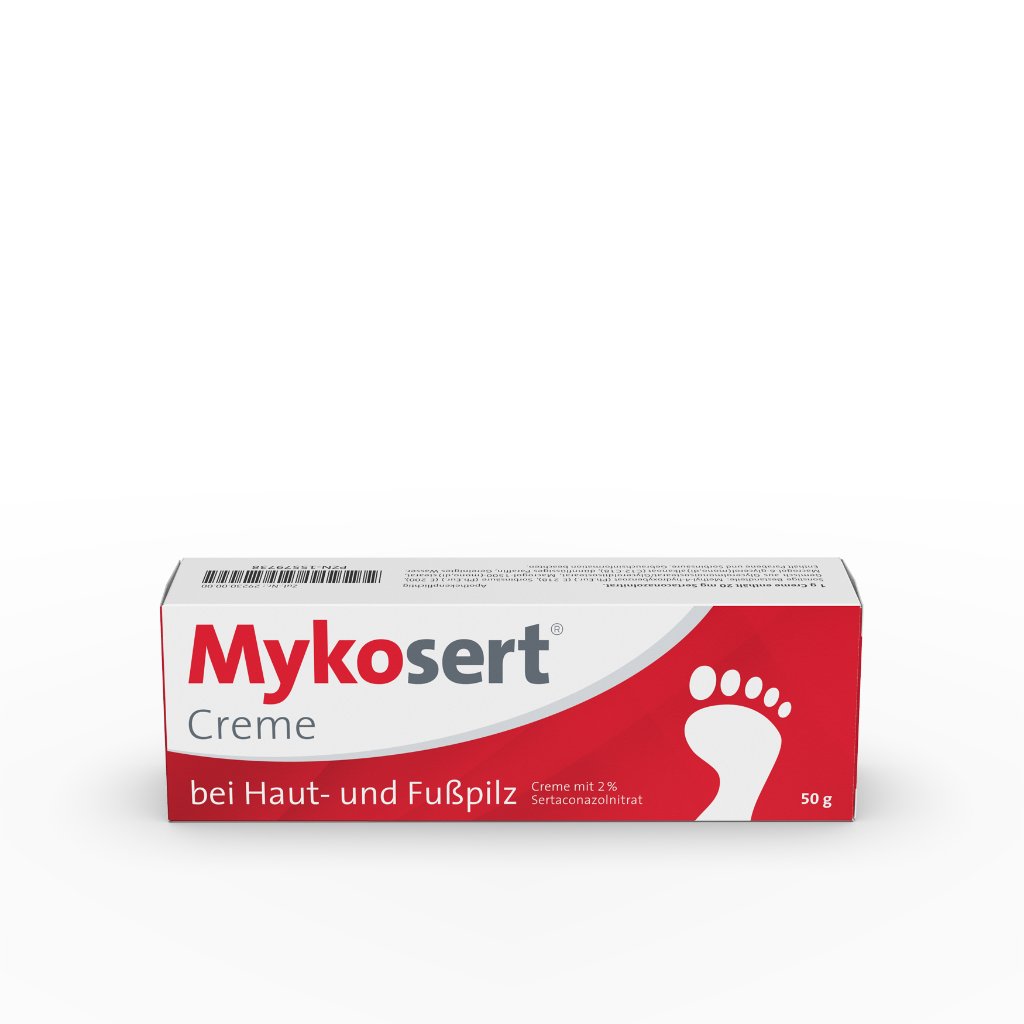 MYKOSERT Creme bei Haut- und Fußpilz