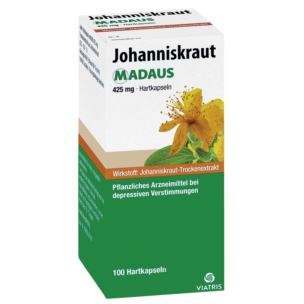 JOHANNISKRAUT MADAUS 425 mg Hartkapseln