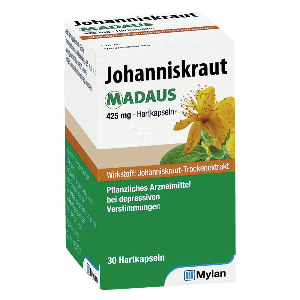 JOHANNISKRAUT MADAUS 425 mg Hartkapseln