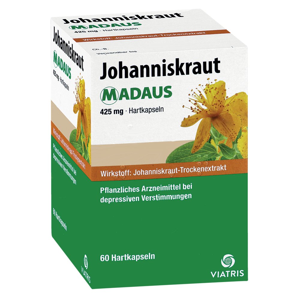 JOHANNISKRAUT MADAUS 425 mg Hartkapseln