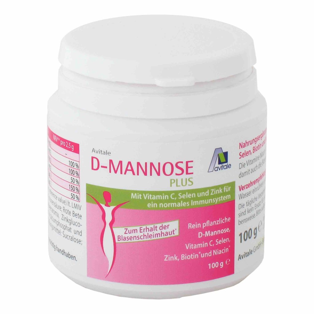 D-MANNOSE PLUS 2000 mg Pulver m.Vit.u.Mineralstof.
