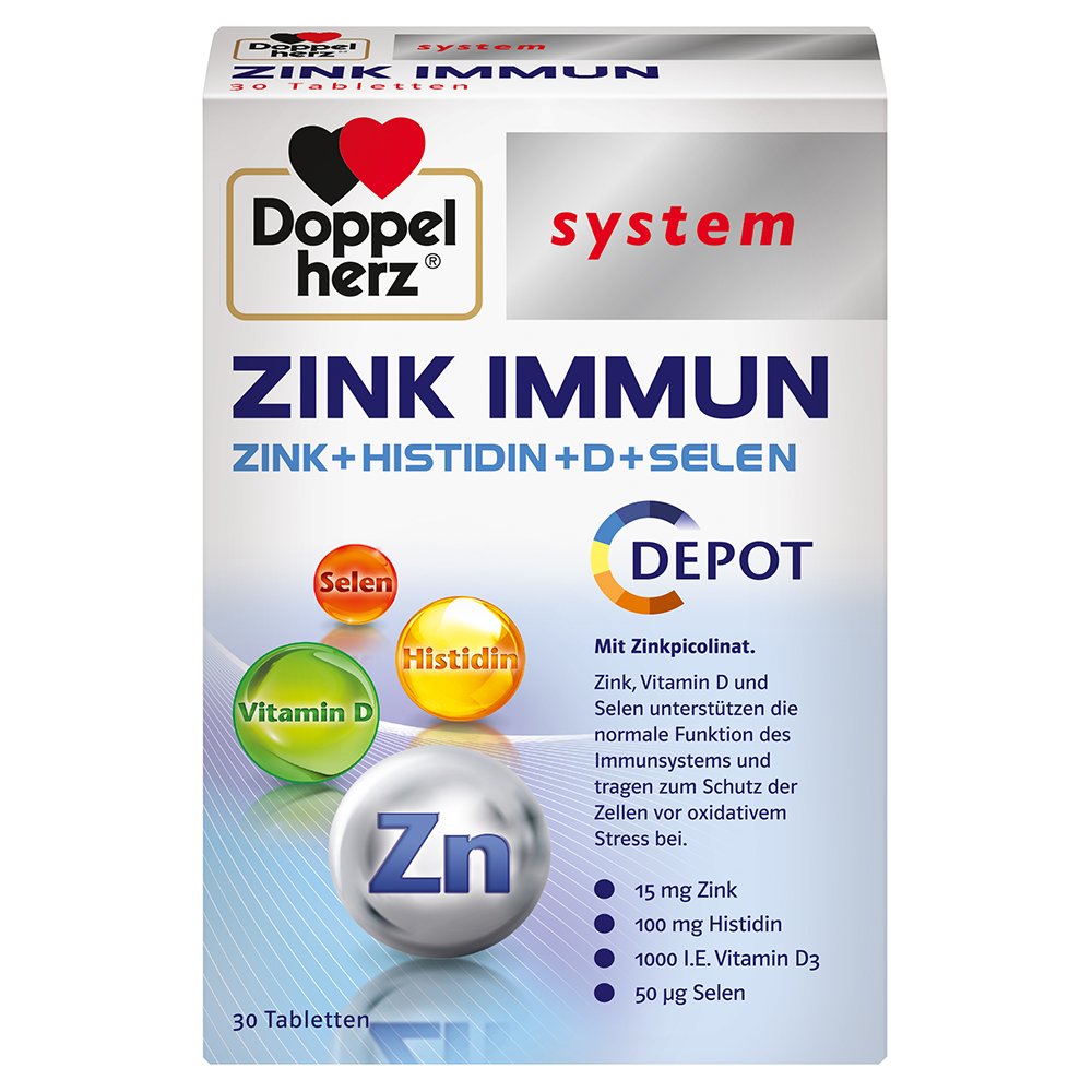 Doppelherz system Zink Immun DEPOT