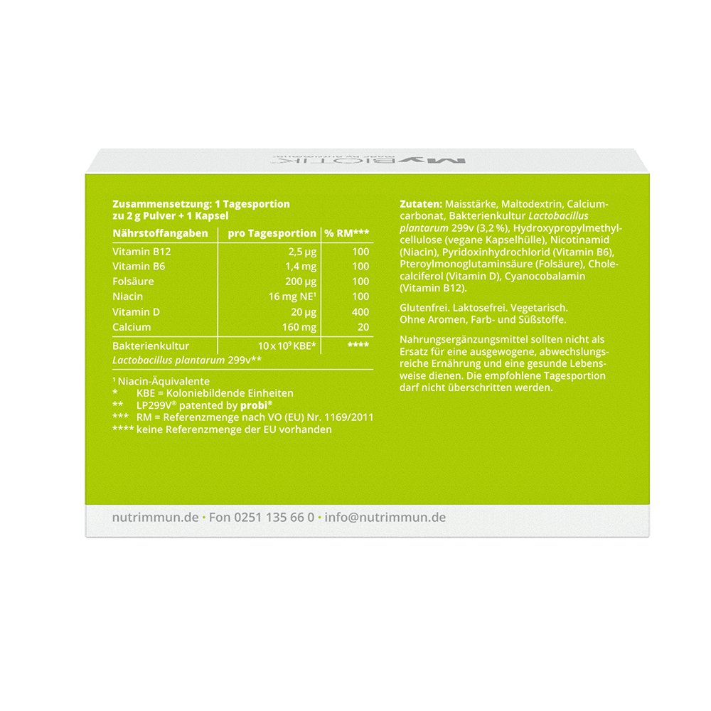 MYBIOTIK BALANCE RDS 20x2 g Plv.+20 Kapseln