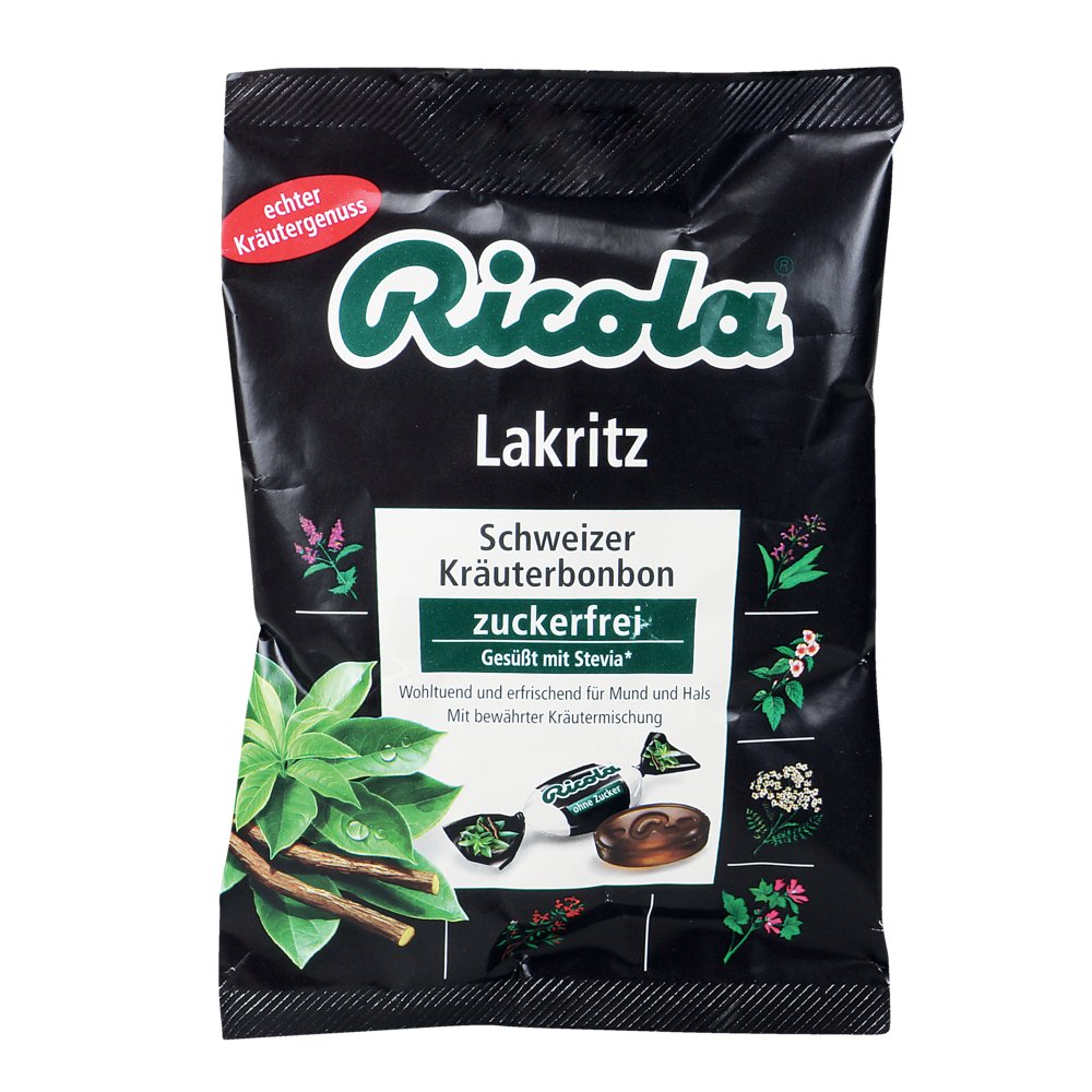 RICOLA o.Z.Beutel Lakritz Bonbons