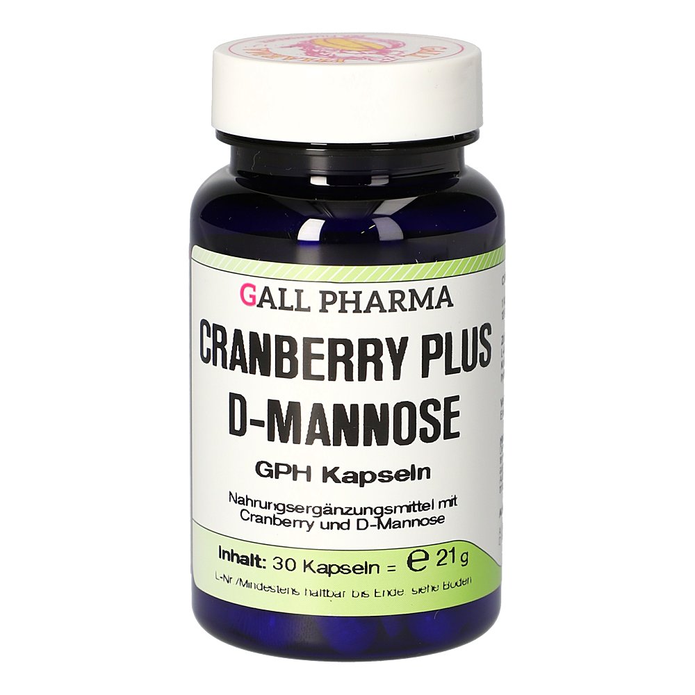 CRANBERRY PLUS D-Mannose GPH Kapseln