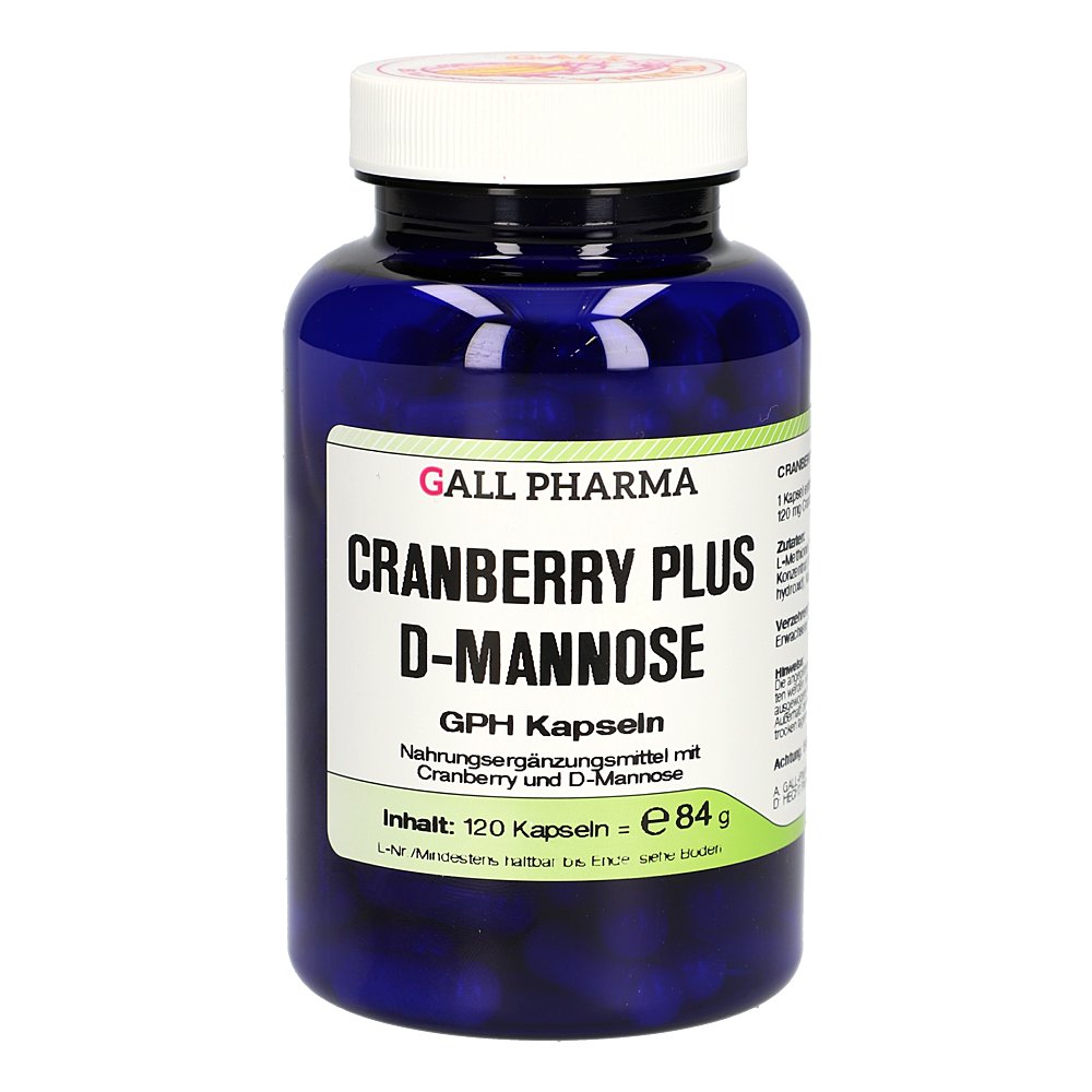 CRANBERRY PLUS D-Mannose GPH Kapseln