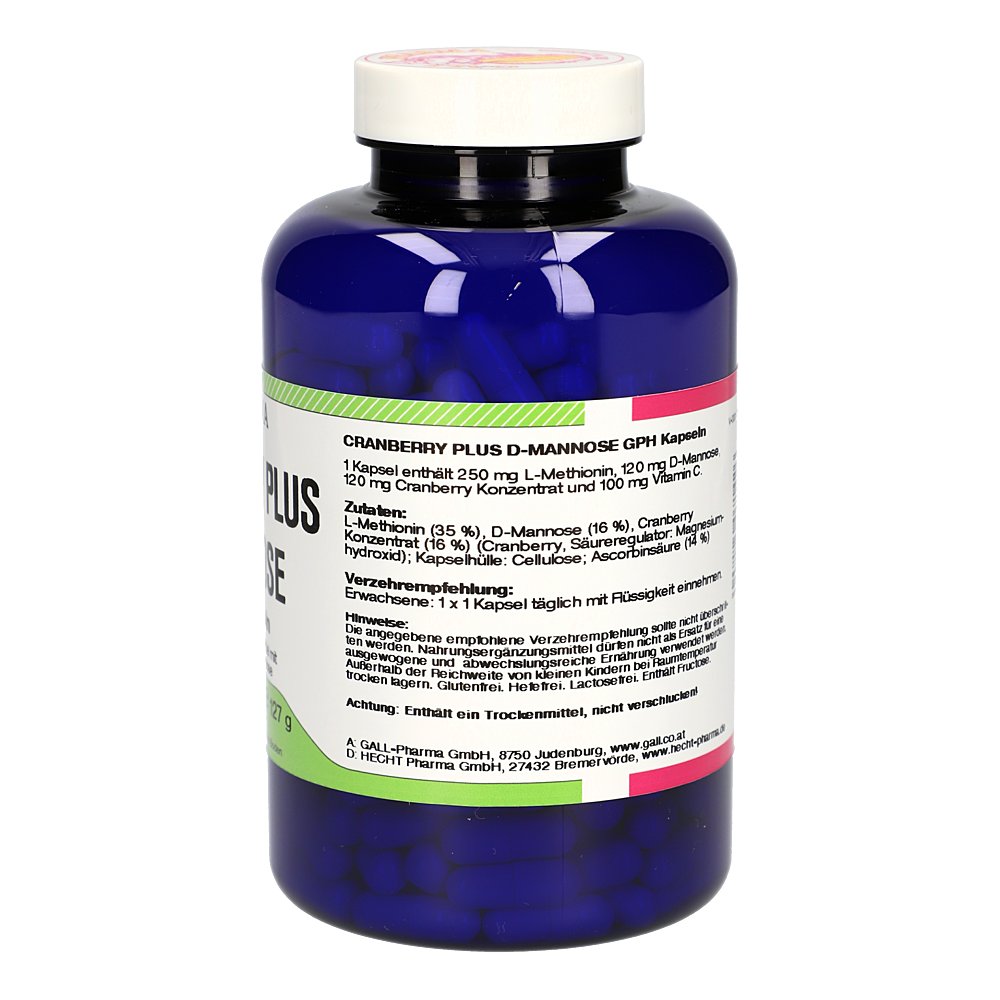 CRANBERRY PLUS D-Mannose GPH Kapseln