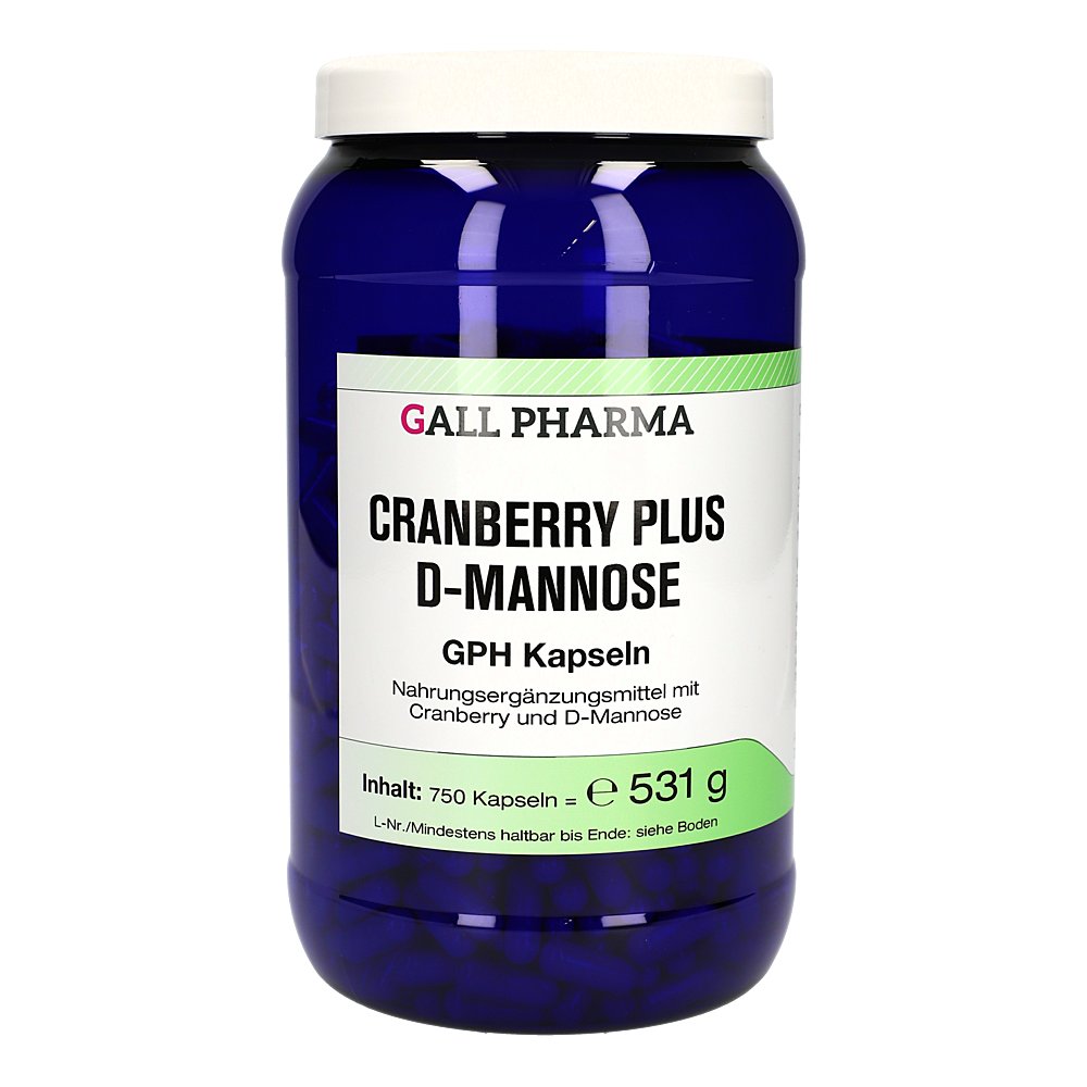 CRANBERRY PLUS D-Mannose GPH Kapseln
