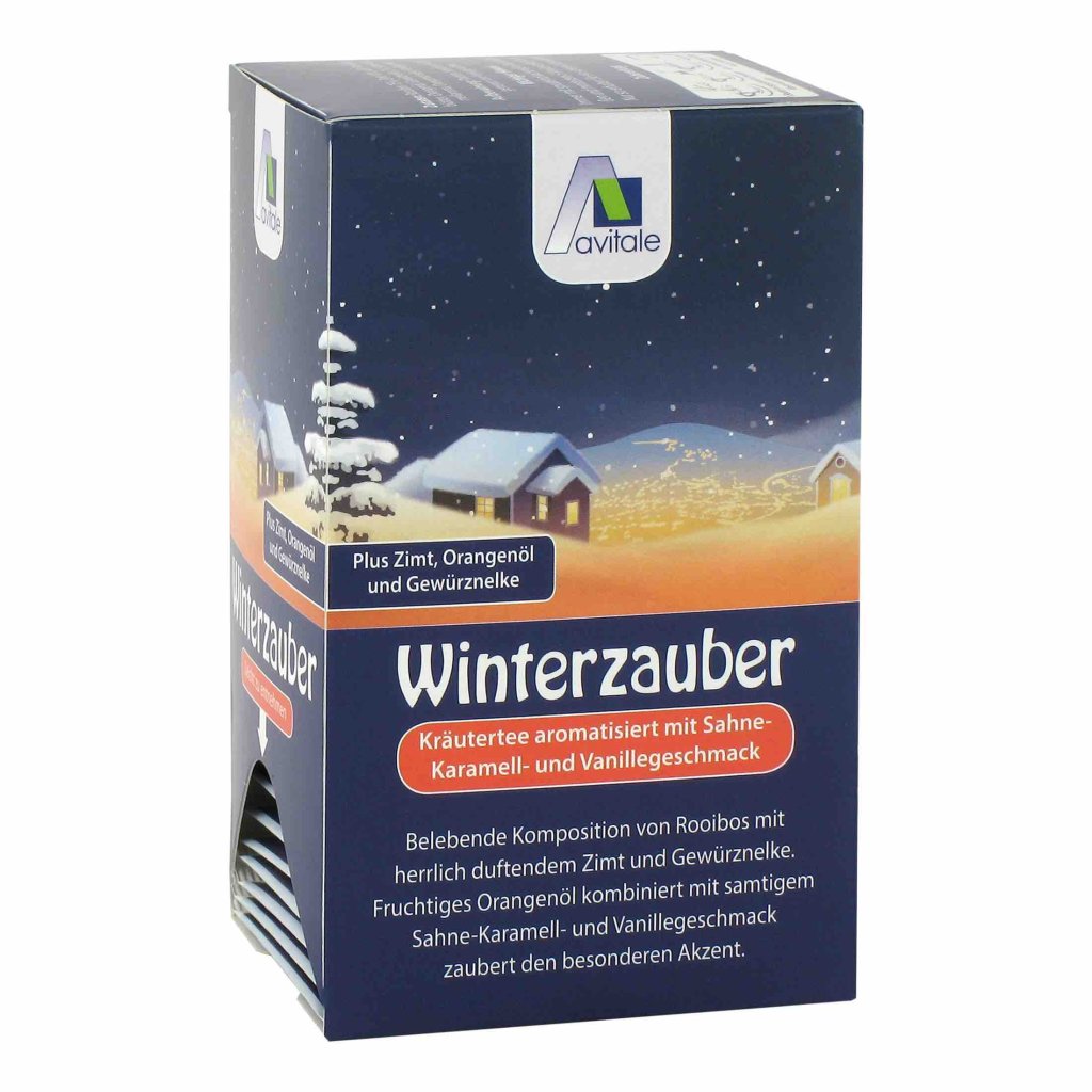 WINTERZAUBER aromatisiert.Rooibos-Kräutertee Fbtl.
