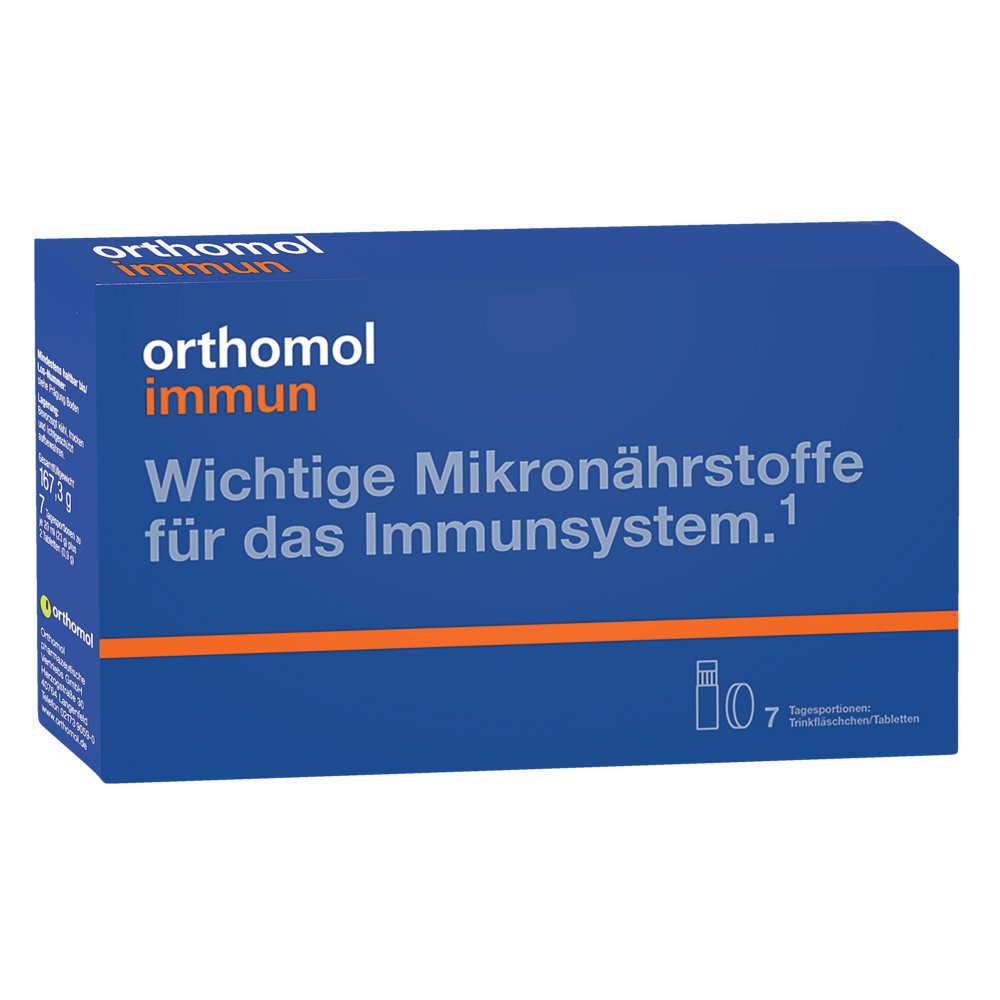 ORTHOMOL Immun Trinkfläschchen/Tabl.Kombipack.