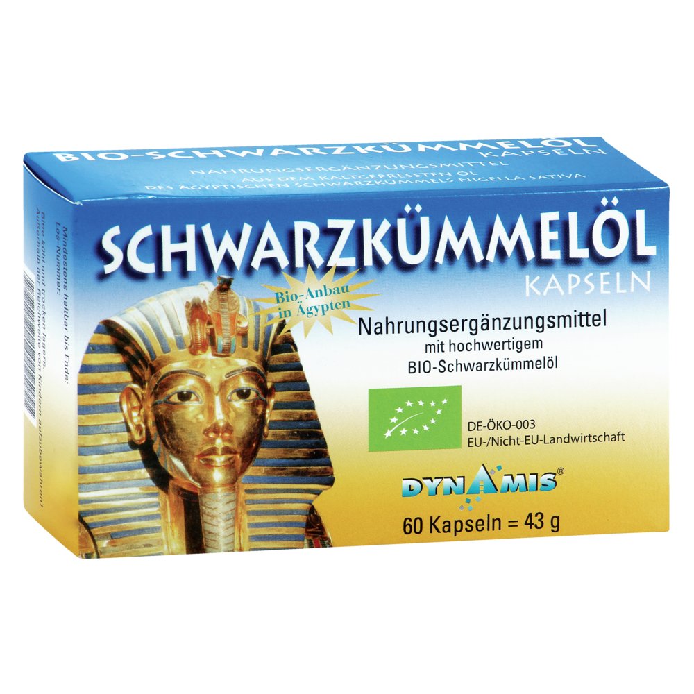 SCHWARZKÜMMEL BIO ägypt.Kapseln