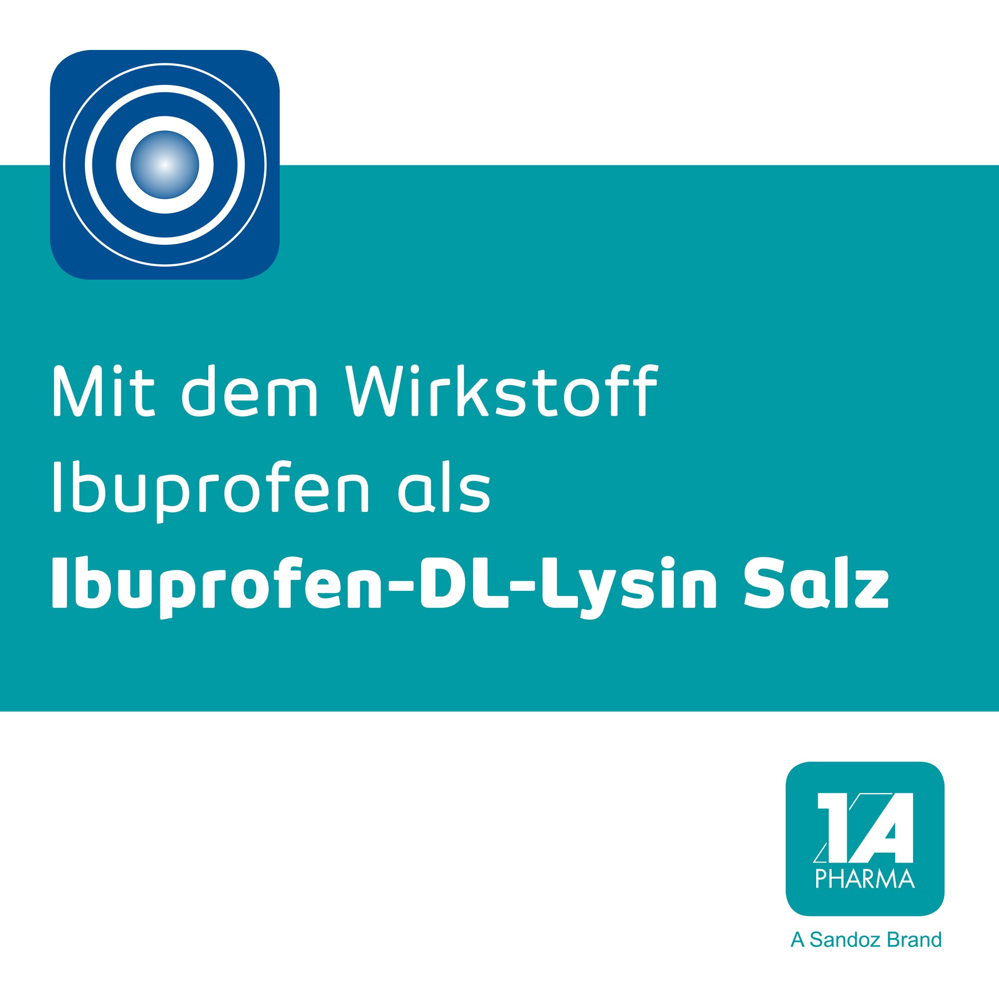IBU-LYSIN 1A Pharma 400 mg Filmtabletten