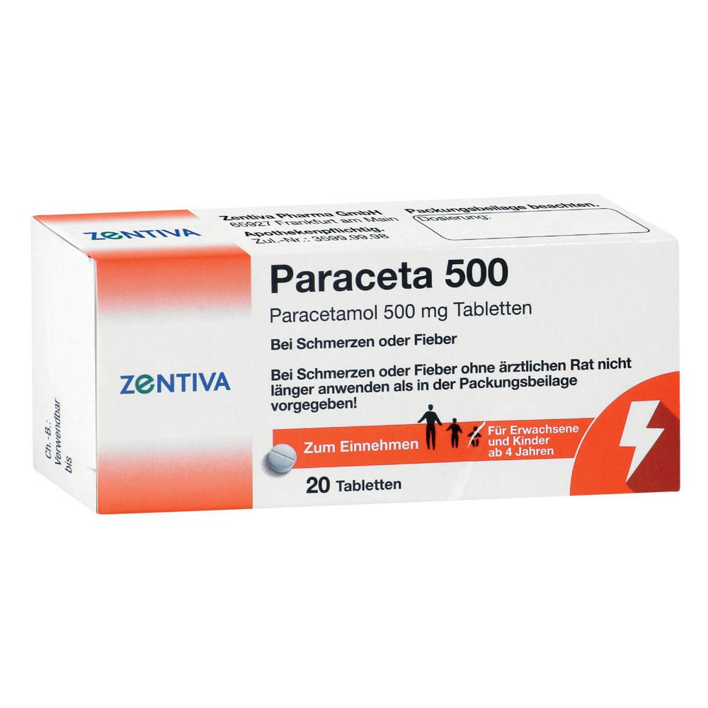 PARACETA 500 Tabletten