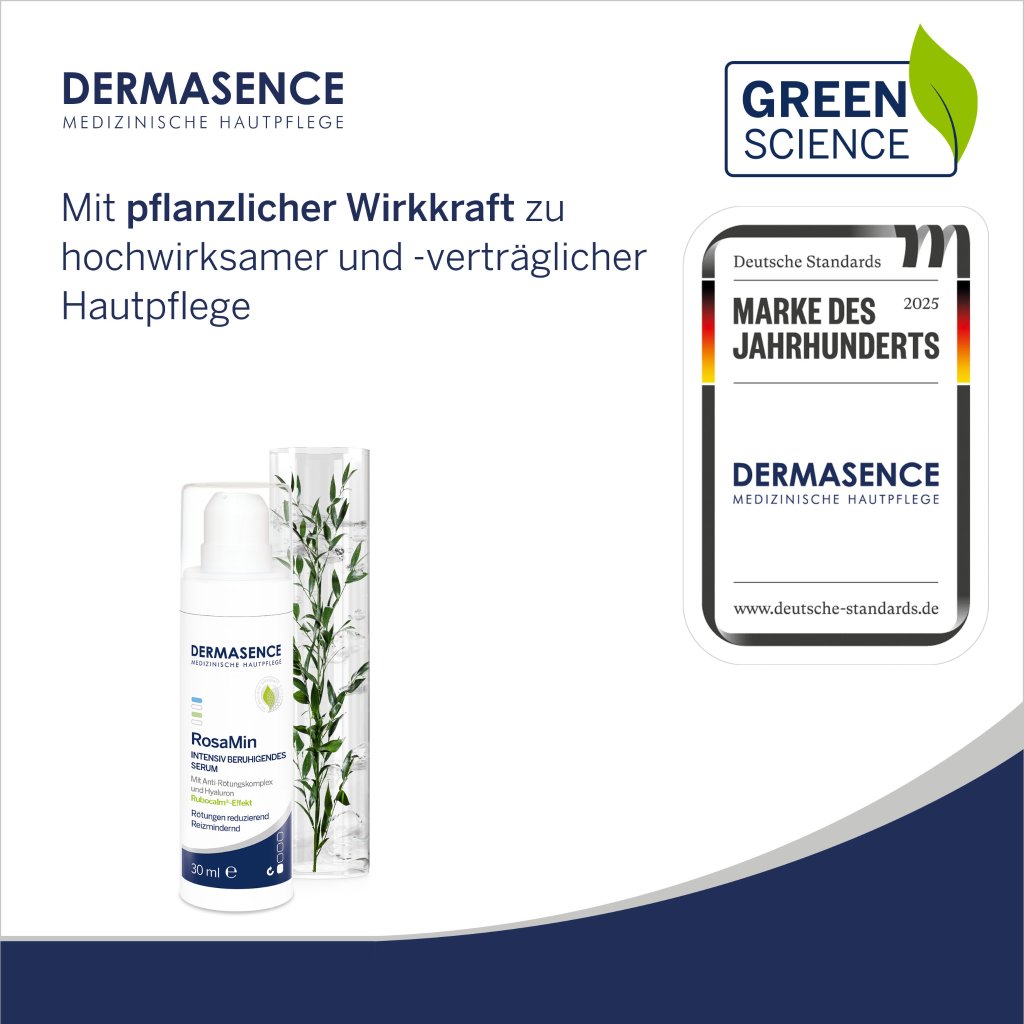 DERMASENCE RosaMin Intensiv Beruhigendes Serum, 30 ml