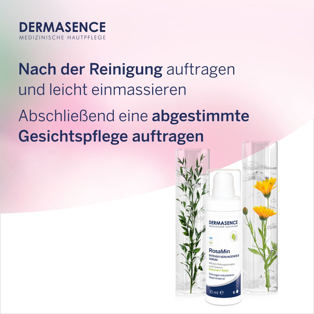 DERMASENCE RosaMin Intensiv Beruhigendes Serum, 30 ml
