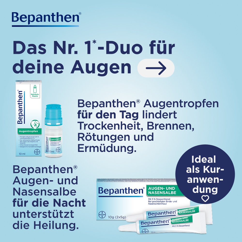 BEPANTHEN Augen- und Nasensalbe