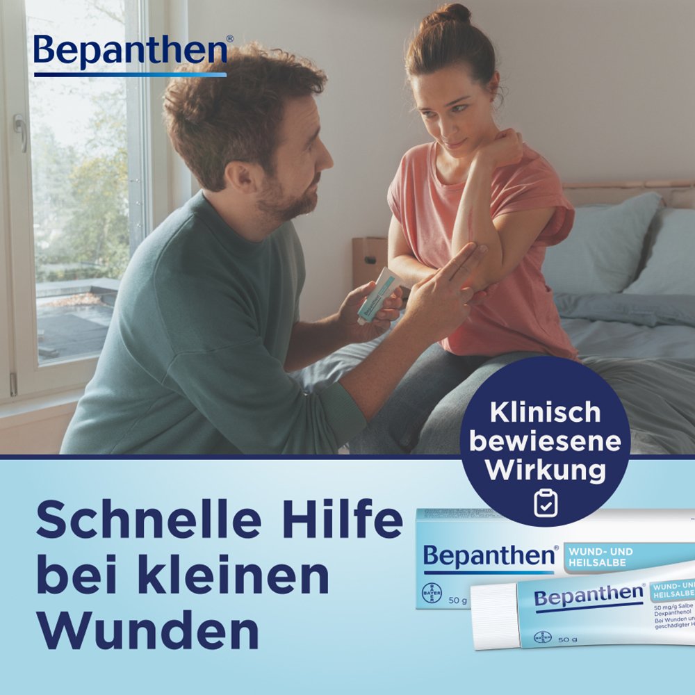 BEPANTHEN Wund- und Heilsalbe Promo