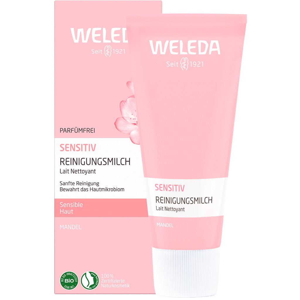 WELEDA Sensitiv Reinigungsmilch Mandel