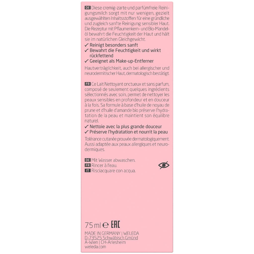 WELEDA Sensitiv Reinigungsmilch Mandel