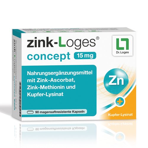ZINK-LOGES concept 15 mg magensaftres.Kapseln