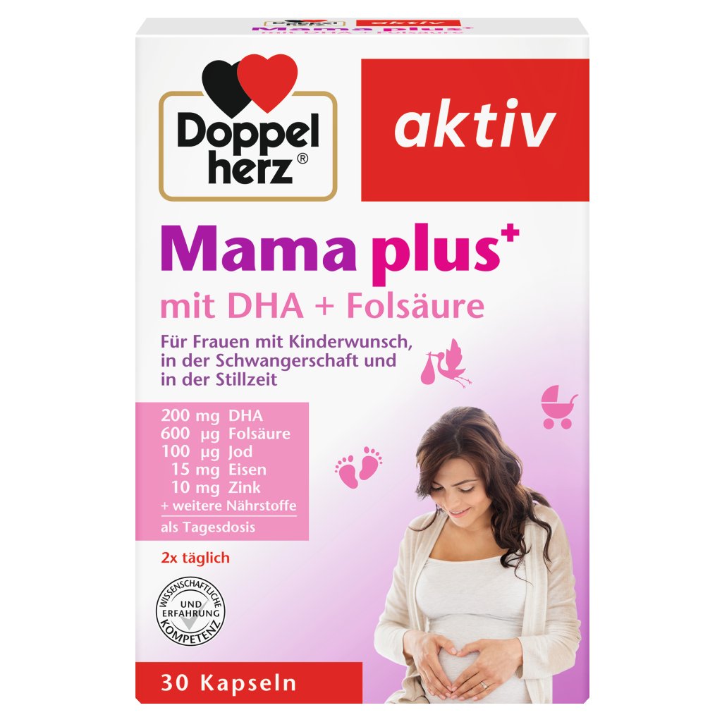 Doppelherz Mama plus mit DHA + Folsäure