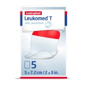 LEUKOMED T skin sensitive steril 5x7,2 cm