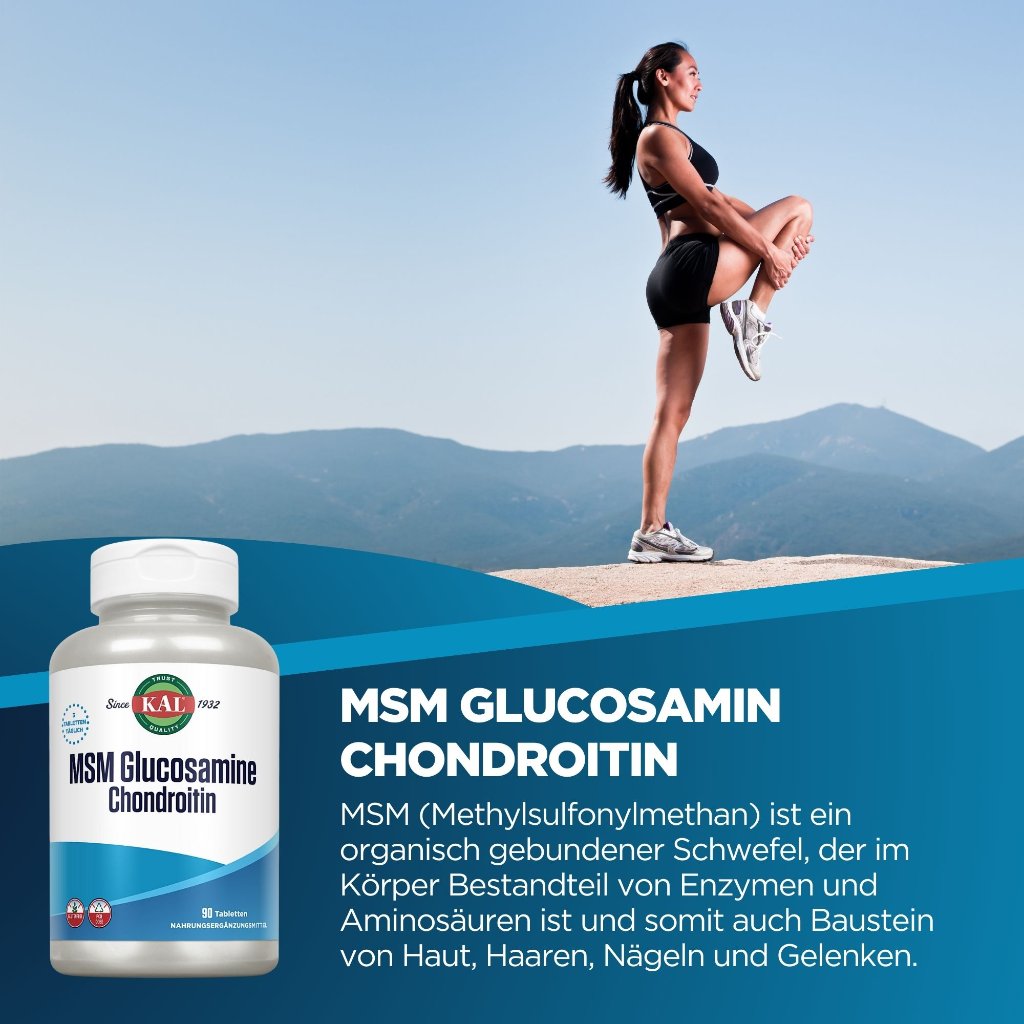 KAL MSM Glucosamin Chondroitin