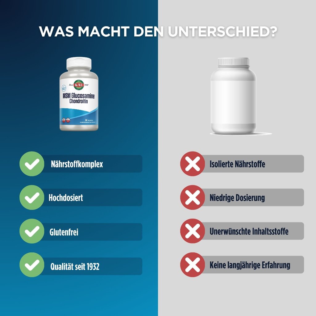 KAL MSM Glucosamin Chondroitin