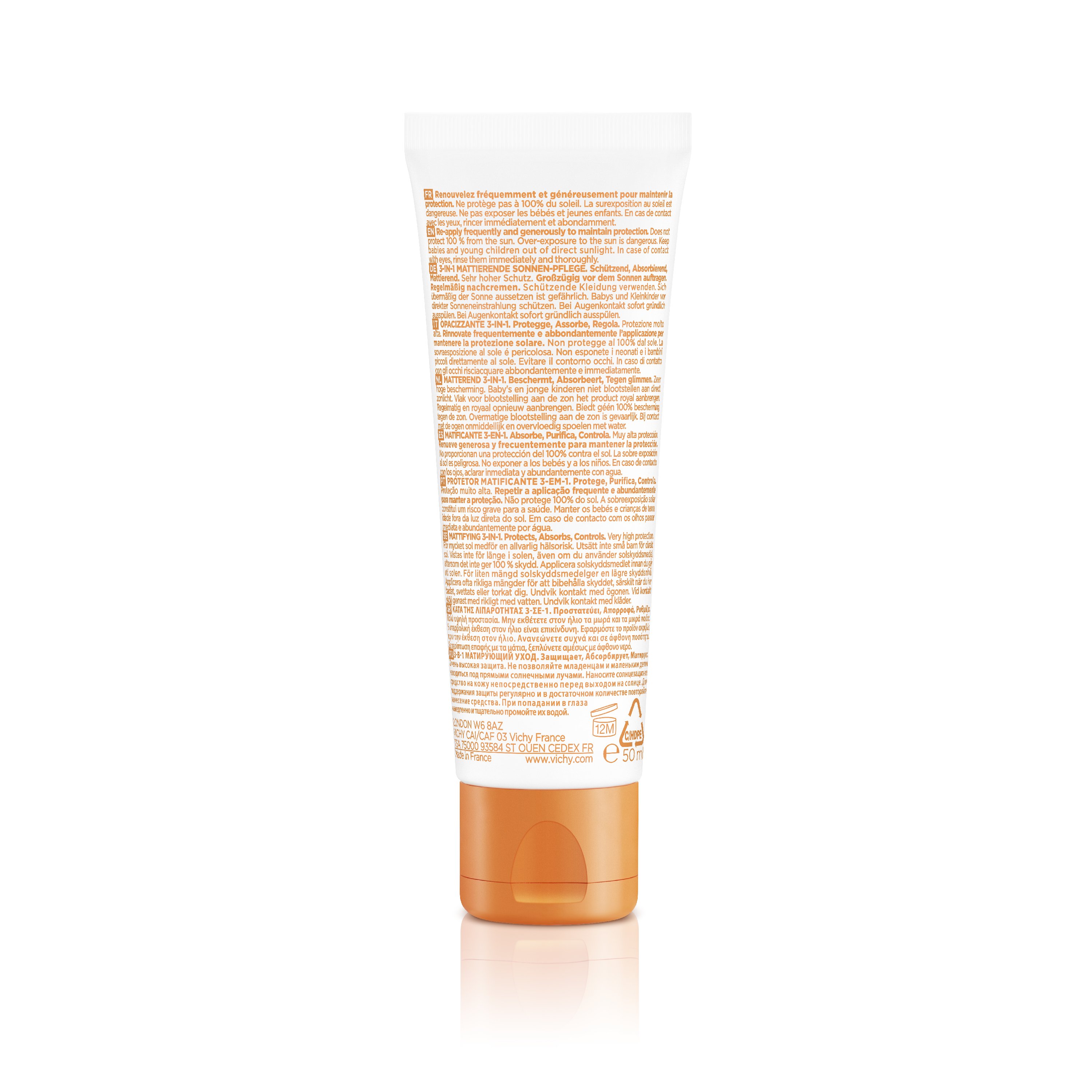 Vichy Capital Soleil Oil Control LSF 50+