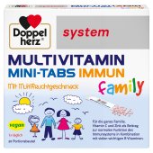 DOPPELHERZ Multivitamin Mini-Tabs family system