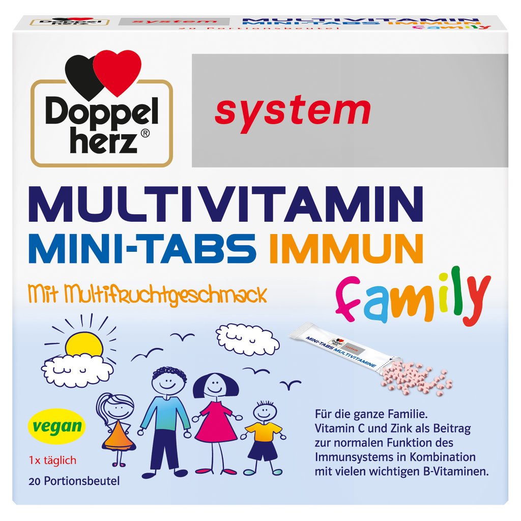 Doppelherz system Multivitamin family Mini-Tabs