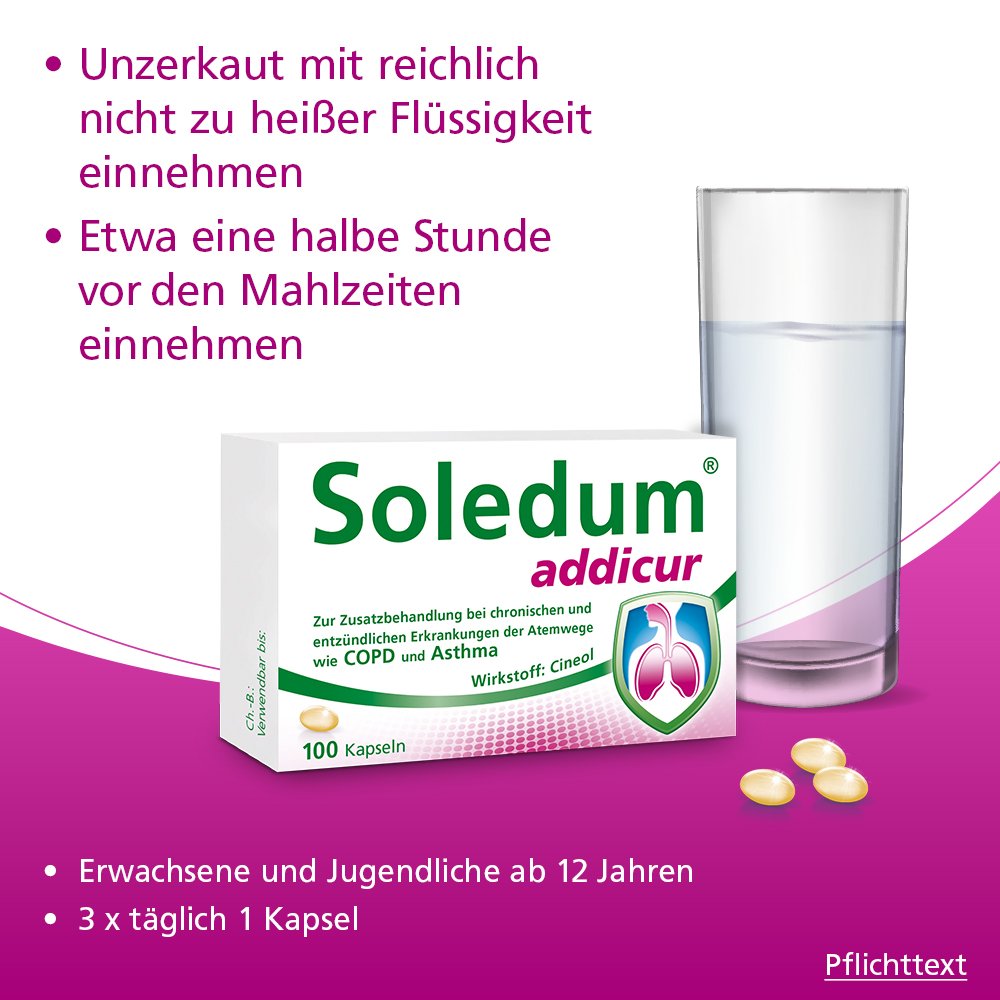 SOLEDUM addicur 200 mg magensaftres.Weichkapseln