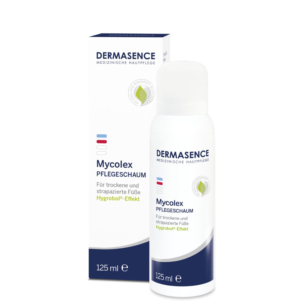 DERMASENCE Mycolex Pflegeschaum, 125 ml