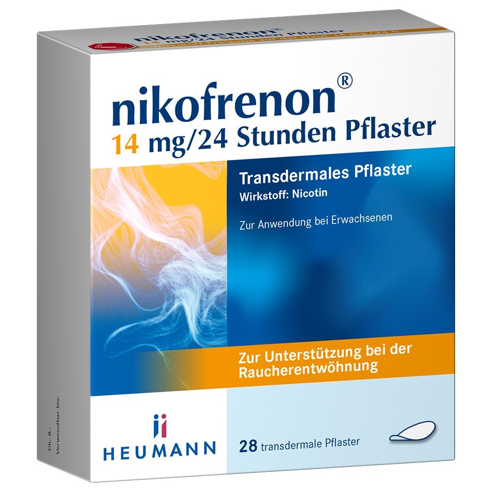 NIKOFRENON 14 mg/24 Stunden Pflaster transdermal