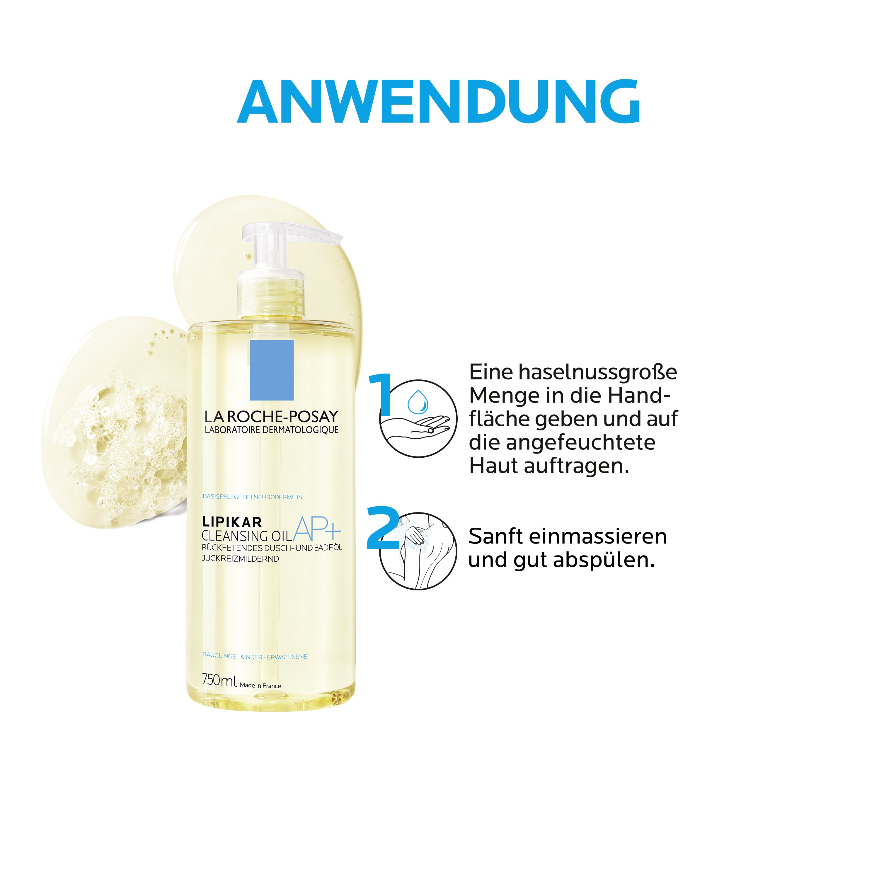 Lipikar Dusch- und Badeöl AP+