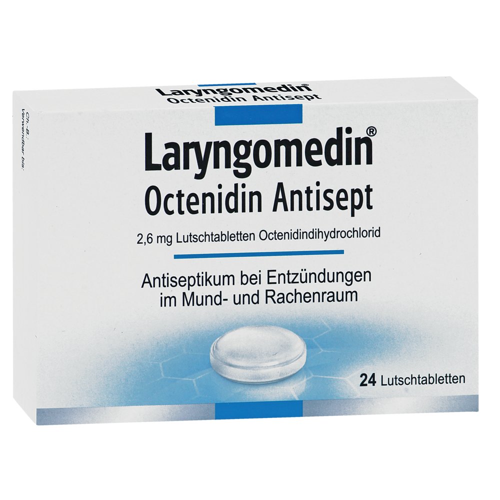 Laryngomedin Octenidin Antisept LT 24 St