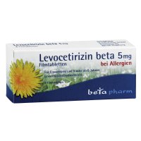 LEVOCETIRIZIN beta 5 mg Filmtabletten