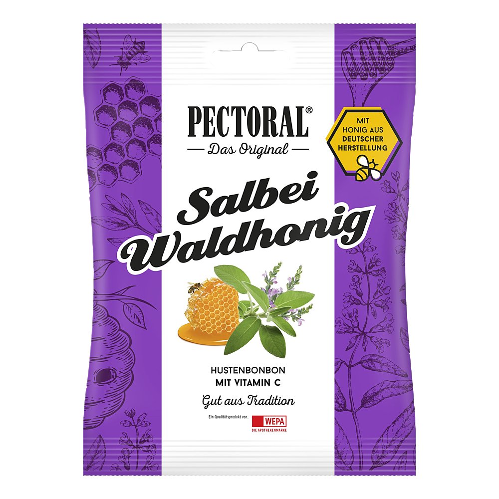 PECTORAL® Salbei-Waldhonig, 40 Beutel