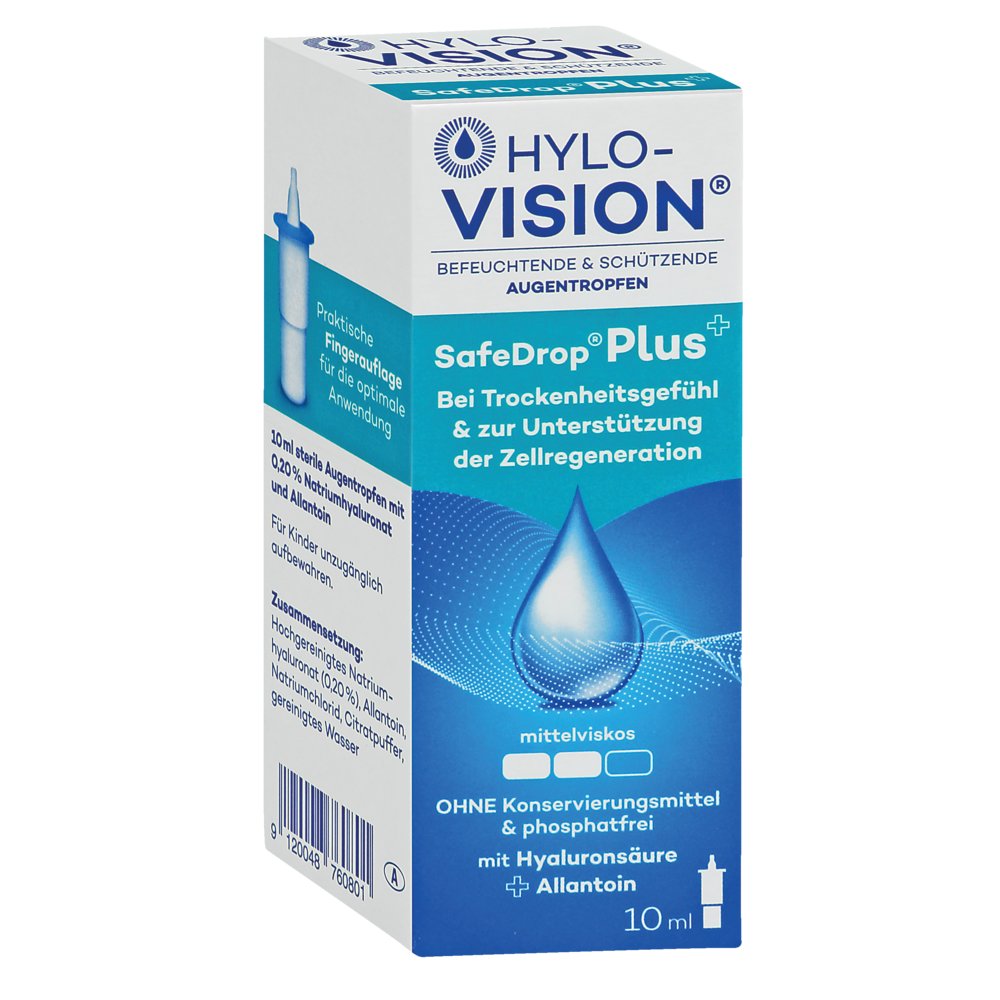 HYLO-VISION SafeDrop Plus Augentropfen