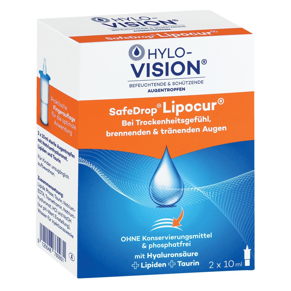 HYLO-VISION SafeDrop Lipocur Augentropfen