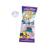 MIRADENT XyliPOP Lolli Zahnpflegelolli Blaubeere