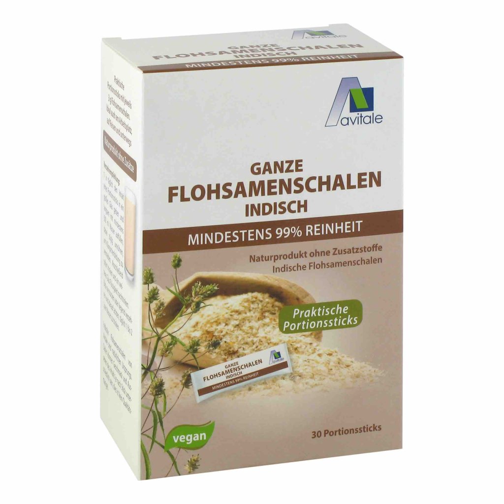 FLOHSAMENSCHALEN indisch Sticks natur
