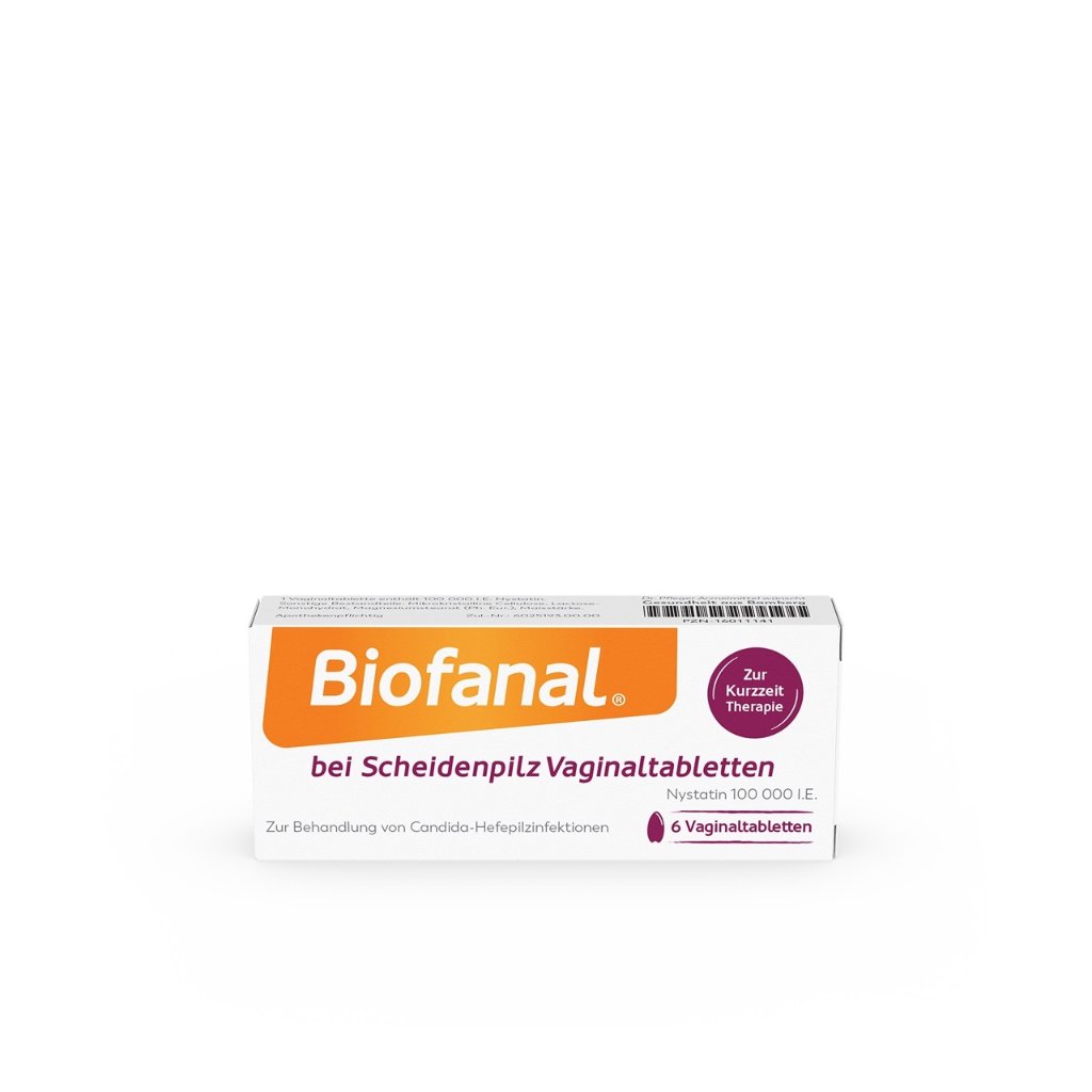 BIOFANAL bei Scheidenpilz 100 000 I.E. Vaginaltab.