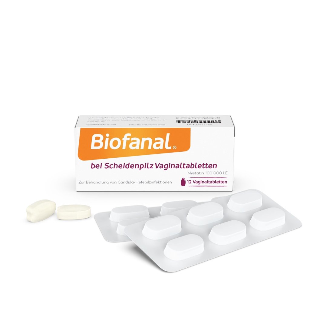 BIOFANAL bei Scheidenpilz 100 000 I.E. Vaginaltab.