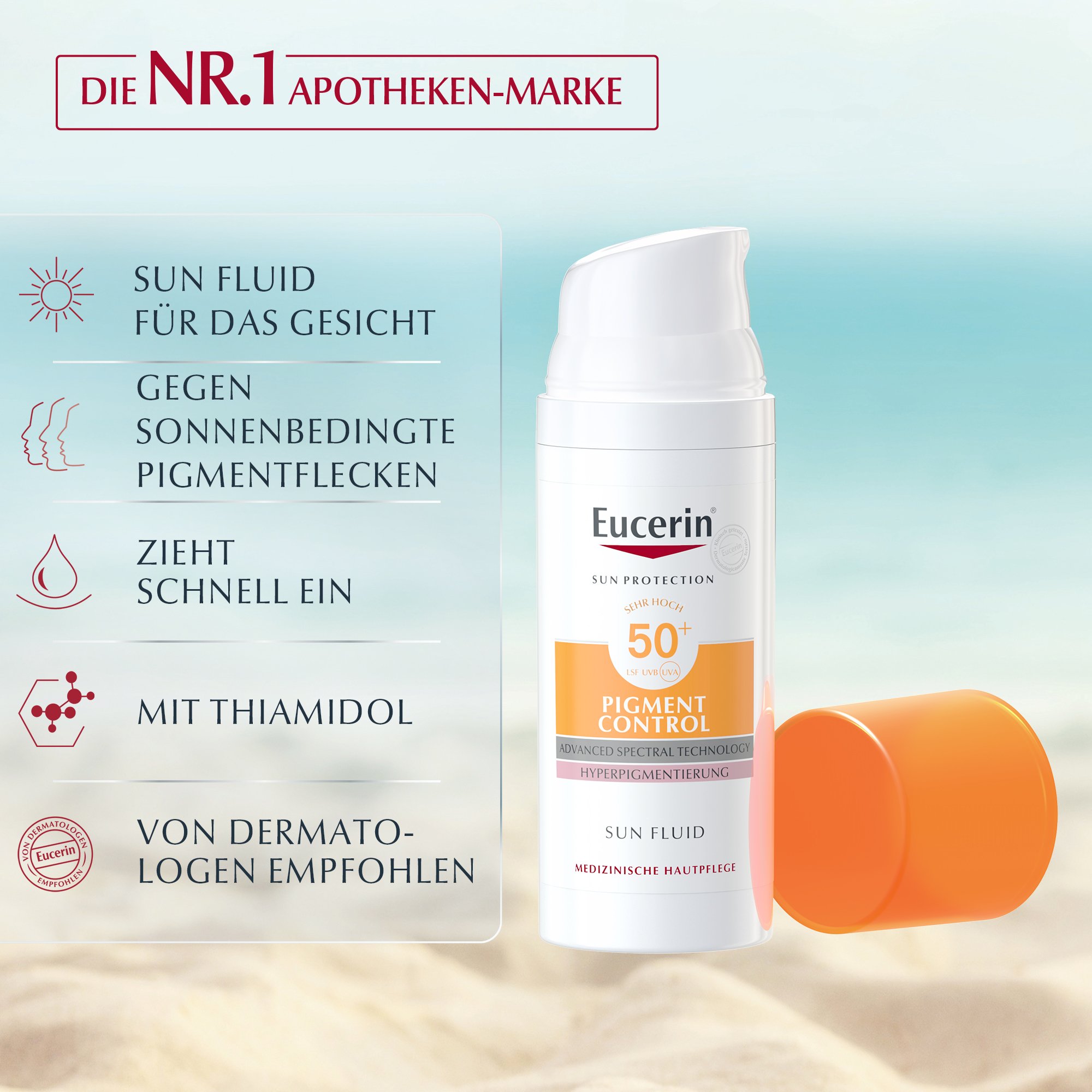 EUCERIN Sun Gel-Creme Oil Control Body LSF 50+